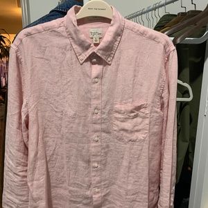J crew Baird Mcnutt Irish Linen shirt- Large